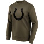 Indianapolis Colts Fashion Preferred Logo Crew Sweatshirt - Mens
