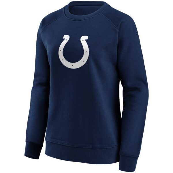 Indianapolis Colts Mono Logo Graphic Crew Sweatshirt - Womens