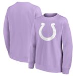 Indianapolis Colts Mono Logo Graphic Oversized Crew Sweatshirt - Womens
