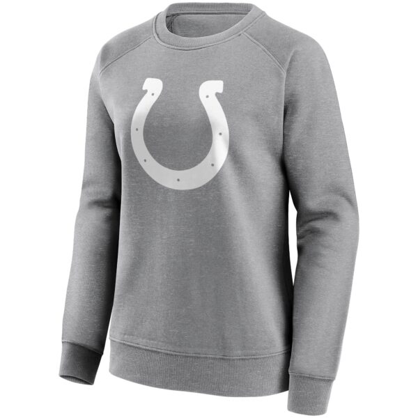 Indianapolis Colts Neutral Colour Logo Crew Sweatshirt - Womens