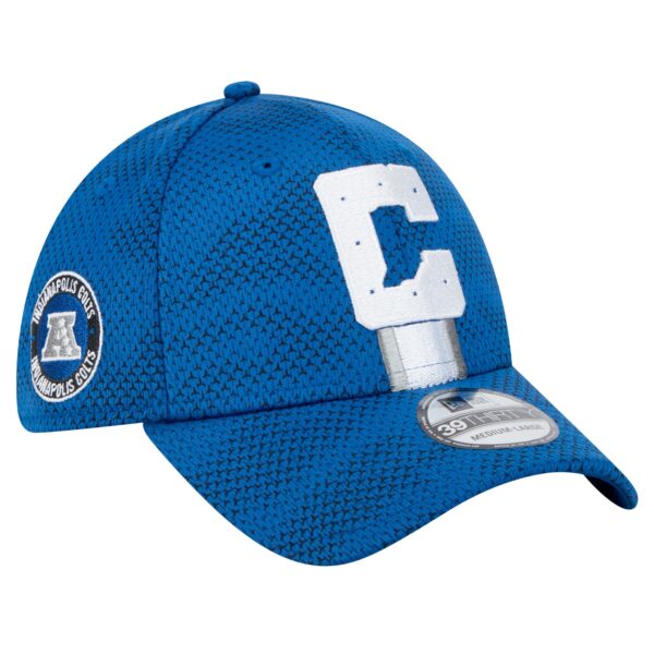 Indianapolis Colts New Era 2024 Sideline 39THIRTY Cap - Image 3