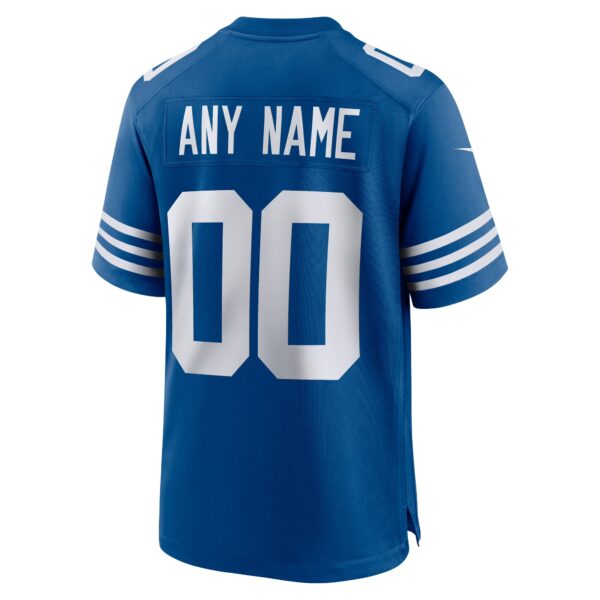 Indianapolis Colts Nike Alternate Game Jersey - Custom - Mens - Image 3