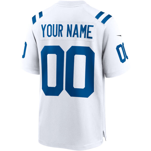 Indianapolis Colts Nike Game Road Jersey - Custom - Youth - Image 2