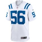 Indianapolis Colts Nike Game Road Jersey - White - Quenton Nelson - Mens