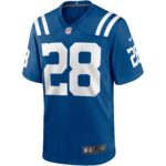 Indianapolis Colts Nike Game Team Colour Jersey - Royal - Jonathan Taylor - Mens