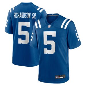 Indianapolis Colts Nike Home Game Jersey - Royal - Anthony Richardson - Mens