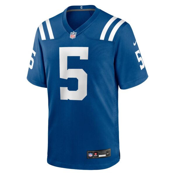 Indianapolis Colts Nike Home Game Jersey - Royal - Anthony Richardson - Mens - Image 2