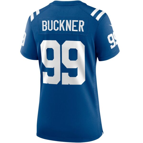 Indianapolis Colts Nike Home Game Jersey - Royal - DeForest Buckner - Womens - Image 2