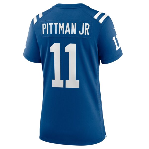 Indianapolis Colts Nike Home Game Jersey - Royal - Michael Pittman Jr. - Womens - Image 2