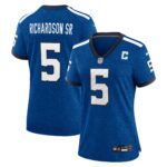 Indianapolis Colts Nike Indiana Nights Alternate Game Jersey - Royal - Anthony Richardson - Womens