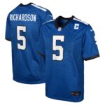 Indianapolis Colts Nike Indiana Nights Alternate Game Jersey - Royal - Anthony Richardson - Youth
