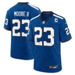 Indianapolis Colts Nike Indiana Nights Alternate Game Jersey - Royal - Kenny Moore II - Mens