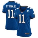 Indianapolis Colts Nike Indiana Nights Alternate Game Jersey - Royal - Michael Pittman Jr - Womens