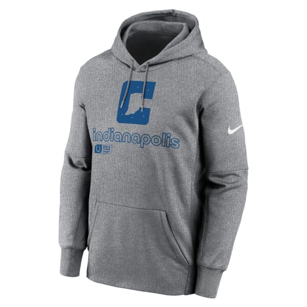 Indianapolis Colts Nike Performance Fleece Pullover Hoodie - Mens - Image 2