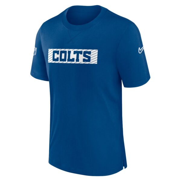 Indianapolis Colts Nike Sideline Dri-FIT Player Top Team Issue - Mens - Image 2