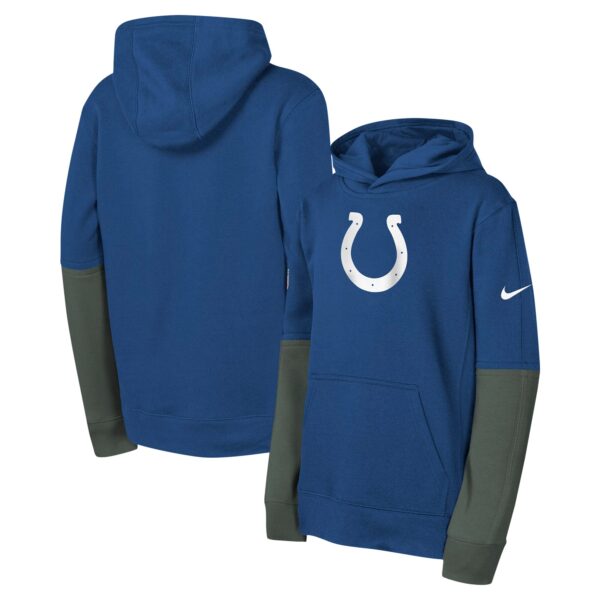 Indianapolis Colts Nike Team Issue Pullover Hoodie - Youth