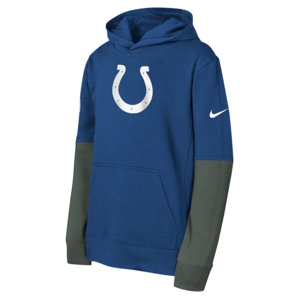 Indianapolis Colts Nike Team Issue Pullover Hoodie - Youth - Image 2