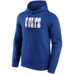 Indianapolis Colts Primary Colour Wordmark Hoodie - Mens