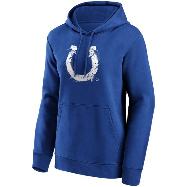 Indianapolis Colts Splatter Graphic Hoodie - Womens