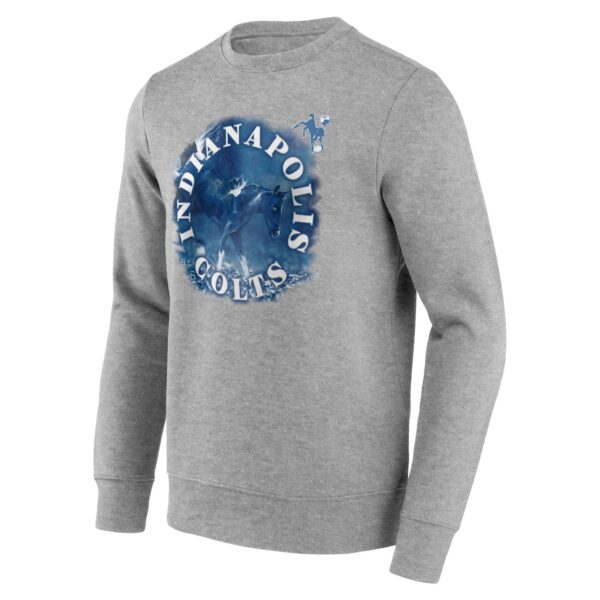Indianapolis Colts True Classics Hometown Graphic Crew Sweatshirt - Mens - Image 2