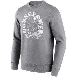 Indianapolis Colts Vintage Iconic Hometown Graphic Crew Sweatshirt - Mens