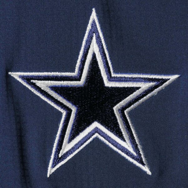 Men's Columbia Navy Dallas Cowboys Tamiami Omni-Shade Button-Down Shirt - Image 4