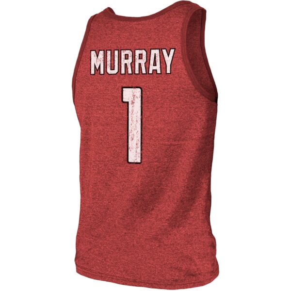 Men's Kyler Murray Cardinal Arizona Cardinals Name & Number Tri-Blend Tank Top - Image 3