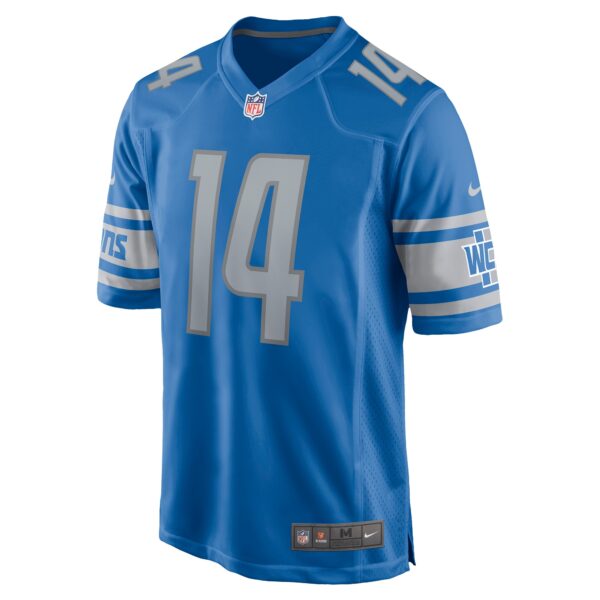 Men's Nike Amon-Ra St. Brown Blue Detroit Lions Game Player Jersey - Image 2