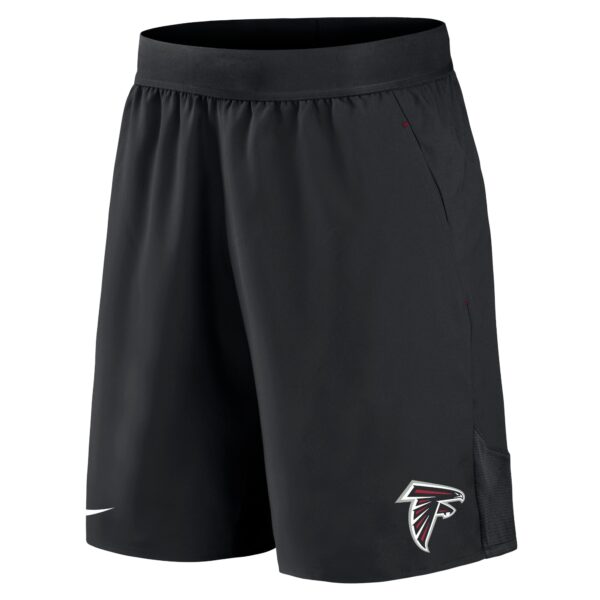 Men's Nike Black Atlanta Falcons Stretch Woven Shorts - Image 2