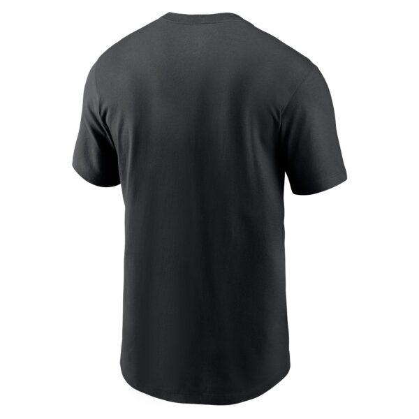 Men's Nike Black Detroit Lions 2023 NFC North Division Champions Locker Room Trophy Collection T-Shirt - Image 3