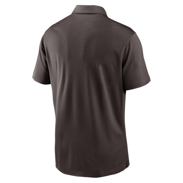 Men's Nike Brown Cleveland Browns Franchise Logo Performance Polo - Image 3