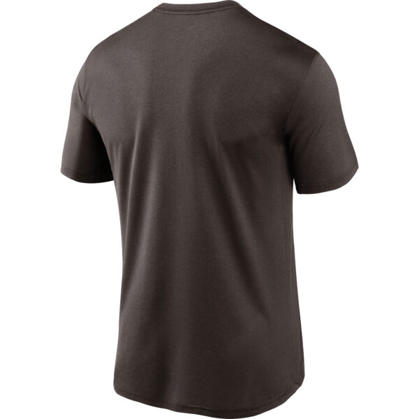 Men's Nike Brown Cleveland Browns Logo Essential Legend Performance T-Shirt - Image 3