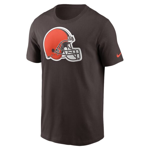 Men's Nike Brown Cleveland Browns Primary Logo T-Shirt - Image 2