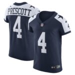 Men's Nike Dak Prescott Navy Dallas Cowboys Vapor Elite Player Jersey