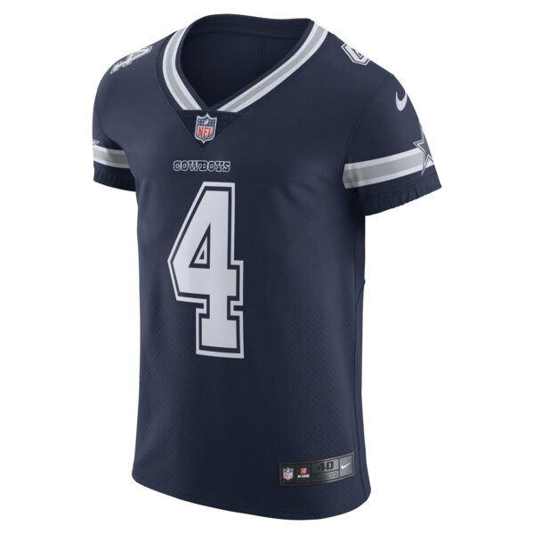 Men's Nike Dak Prescott Navy Dallas Cowboys Alternate Vapor Elite Player Jersey - Image 2
