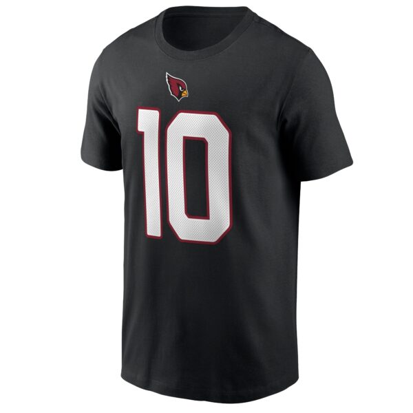 Men's Nike DeAndre Hopkins Black Arizona Cardinals Name & Number T-Shirt - Image 2