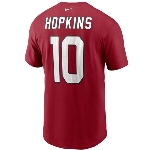 Men's Nike DeAndre Hopkins Cardinal Arizona Cardinals Player Name & Number T-Shirt - Image 3