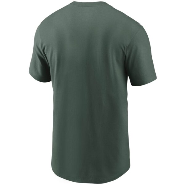 Men's Nike Green Green Bay Packers Team Wordmark T-Shirt - Image 3