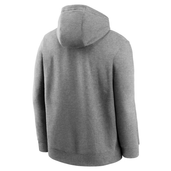 Men's Nike Heathered Charcoal Indianapolis Colts Fan Gear Local Club Pullover Hoodie - Image 3