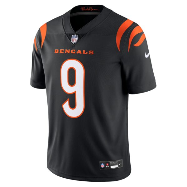 Men's Nike Joe Burrow Black Cincinnati Bengals  Vapor Untouchable Limited Jersey - Image 2