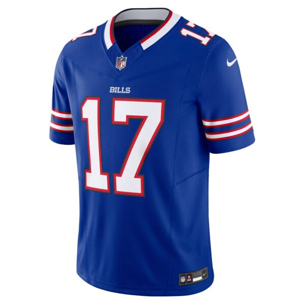 Men's Nike Josh Allen Royal Buffalo Bills Vapor F.U.S.E. Limited Jersey - Image 2