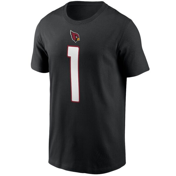 Men's Nike Kyler Murray Black Arizona Cardinals Name & Number T-Shirt - Image 2