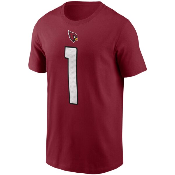 Men's Nike Kyler Murray Cardinal Arizona Cardinals Name & Number T-Shirt - Image 2