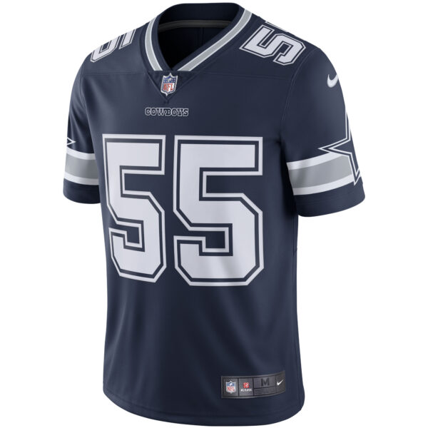 Men's Nike Leighton Vander Esch Navy Dallas Cowboys Vapor Limited Player Jersey - Image 2