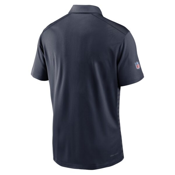 Men's Nike Navy Chicago Bears 2024 Sideline Victory Performance Polo - Image 3