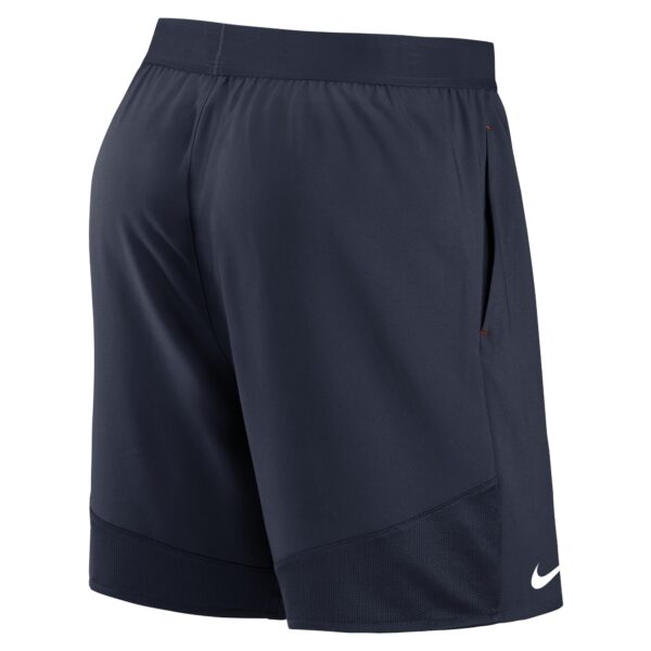 Men's Nike Navy Chicago Bears Stretch Woven Shorts - Image 3