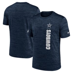 Men's Nike Navy Dallas Cowboys Sideline Velocity Performance T-Shirt