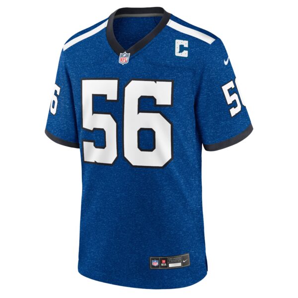 Men's Nike Quenton Nelson Royal Indianapolis Colts Indiana Nights Alternate Game Jersey - Image 2