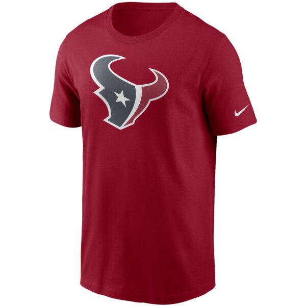 Men's Nike Red Houston Texans Primary Logo T-Shirt - Image 2