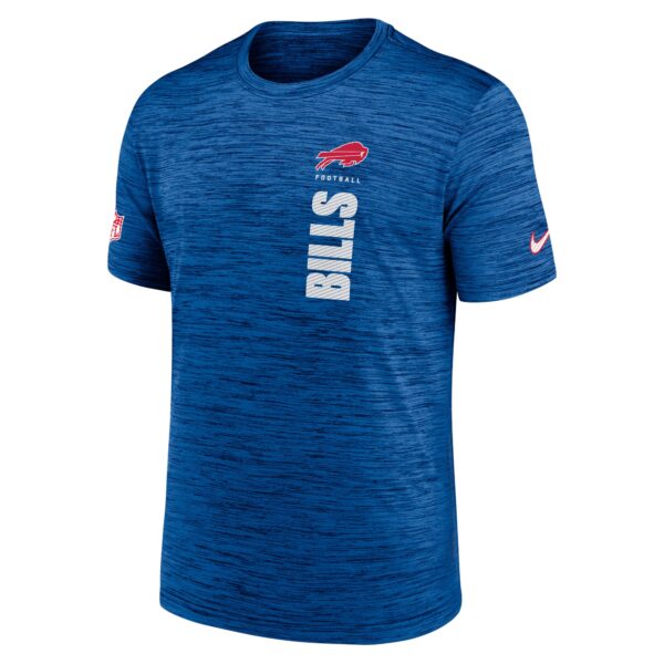 Men's Nike Royal Buffalo Bills Sideline Velocity Performance T-Shirt - Image 2
